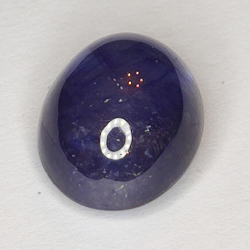 9.15ct Zaffiro Blu cabochon ovale 12.2x10.0mm