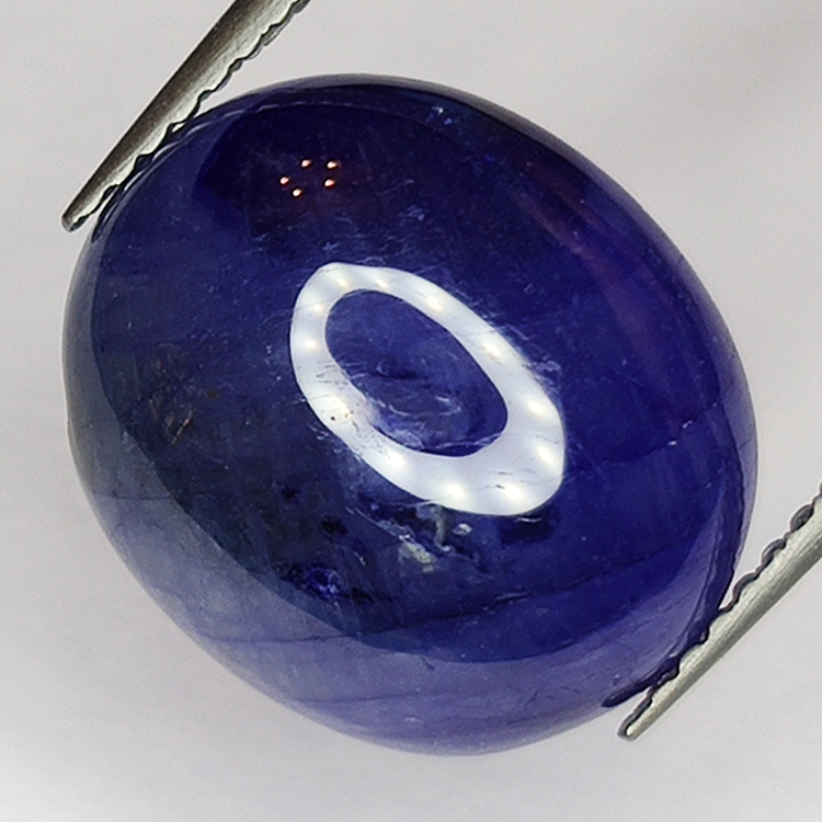 9.51ct Zaffiro Blu cabochon ovale 13.9x11.9mm