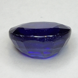 10.51ct Zaffiro blu taglio ovale 13.1x11.8mm