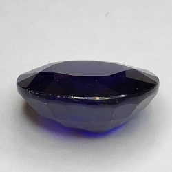 12.72ct Zaffiro blu taglio ovale 14.9x13.5mm