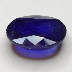 10.21ct Bleu Saphir coupe ovale 14.8x13.0mm