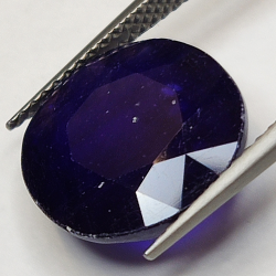 8.63ct Blauer Saphir Ovalschliff 13.5x12.4mm