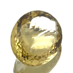 36,57ct. Lemon Quartz Oval Cut