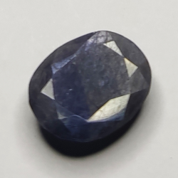 5.50ct Blauer Saphir Ovalschliff 12.6x10.2mm