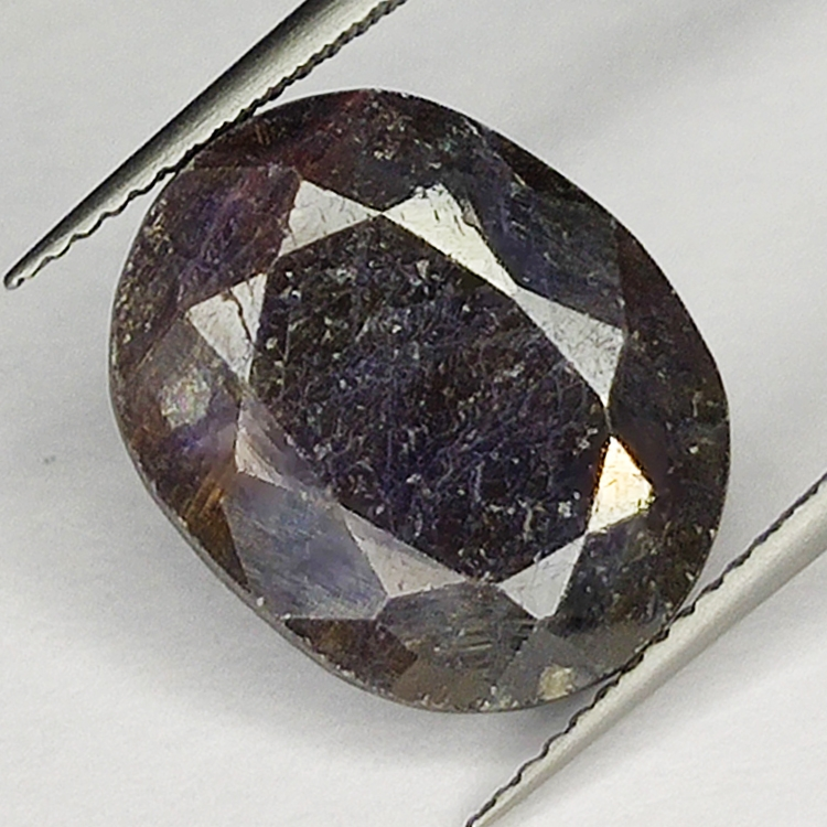 15.35ct Zafiro Azul talla oval 15.3x12.3mm