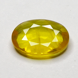 1.22ct Yellow Sapphire oval cut 8.8x6.3mm