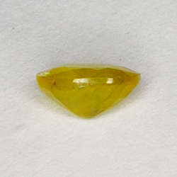 1.54ct Yellow Sapphire oval cut 7.7x5.6mm