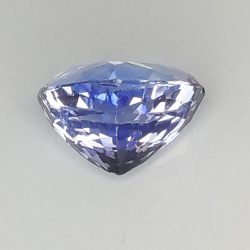 1.23ct Blue Sapphire trilliant cut 6.9x5.7mm