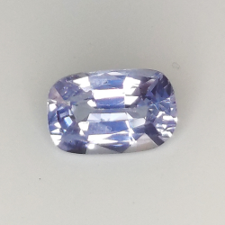 1,31ct Violetter Saphir Kissenschliff 7,9x5,0mm