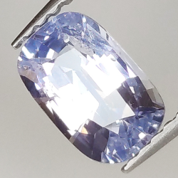 1.31ct Violet Sapphire cushion cut 7.9x5.0mm