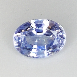 1.06ct Violet Sapphire oval cut 6.9x5.0mm