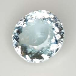 6.62ct Aguamarina talla oval 12.5x11.5mm