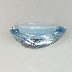 1.81ct Aguamarina talla oval 9.8x7.1mm