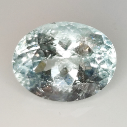 6.34ct Aguamarina talla oval 13.8x10.7mm