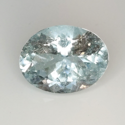 6.65ct Aguamarina talla oval 14.5x11.0mm