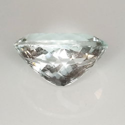 4.31ct Acquamarina taglio ovale 12.6x9.3mm