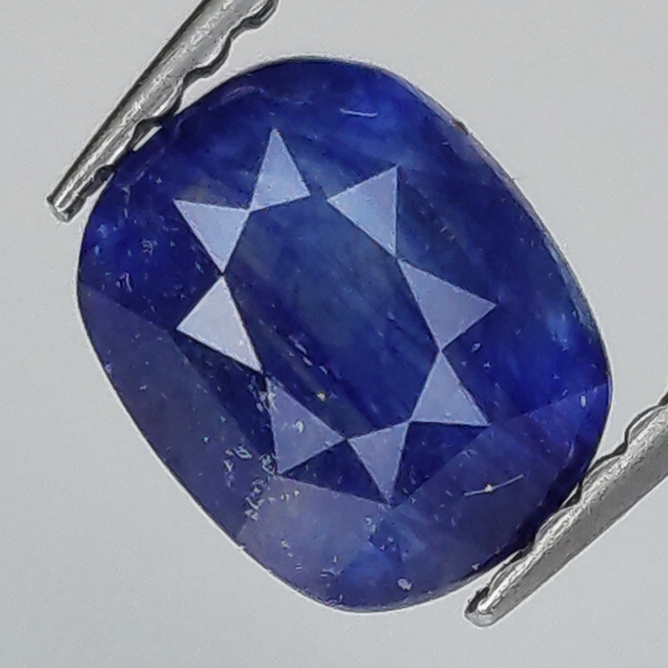 1.63ct Blue Sapphire Cushion 6.8x5.5mm