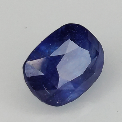 1.63ct Blue Sapphire Cushion 6.8x5.5mm