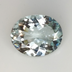 4.39ct Aguamarina talla oval 13.4x10.4mm