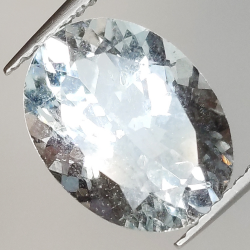 3.28ct Aquamarine oval cut 11.8x8.9mm