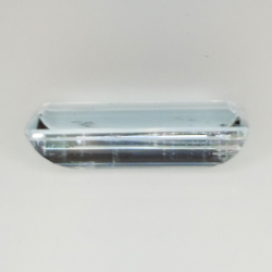 6.05ct Acquamarina taglio baguette 19.0x7.4mm