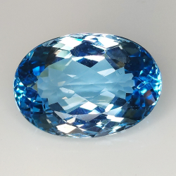 14.33ct Blautopas ovalerschliff 17.7x12.4mm