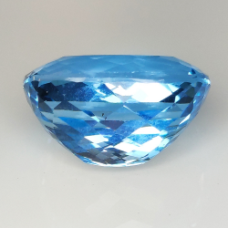 29.56ct Blautopas kissenschliff 19.6x14.9mm