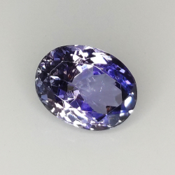 1,80ct Tanzanite coupe ovale 8.5x6.5mm