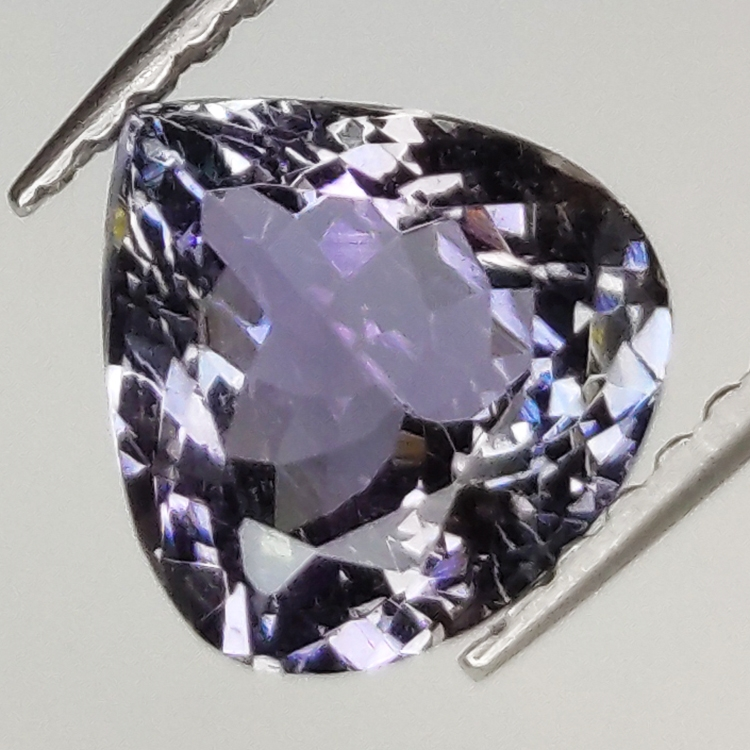 1.58ct Tanzanite pear cut 7.7x7.4mm