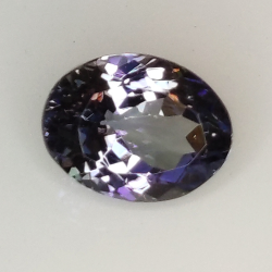 1,81ct Tansanit ovalschliff 8,4x6,4mm