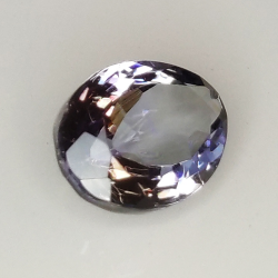 1.81ct Tanzanita talla oval 8.4x6.4mm