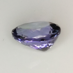 1.81ct Tanzanite coupe ovale 8.4x6.4mm