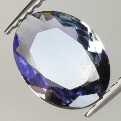 1.51ct Tanzanite taglio ovale 8.9x6.9mm