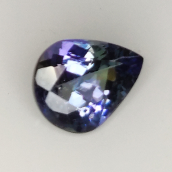 1.72ct Tanzanite pear cut 8.9x7.0mm