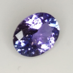 1,53ct Tansanit ovalschliff 8,5x6,5mm