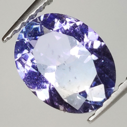 1.53ct Tanzanite coupe ovale 8.5x6.5mm