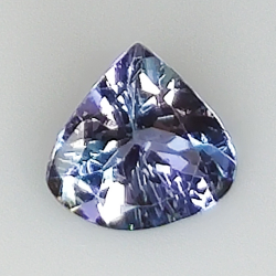 1.26ct Tanzanite pear cut 7.9x7.5mm