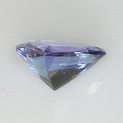 1.26ct Tanzanite coupe poire 7.9x7.5mm