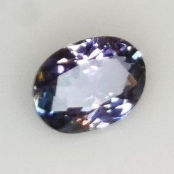 1.14ct Tanzanite coupe ovale 7.9x5.7mm