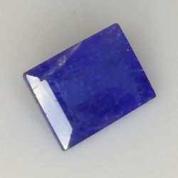 3,64ct Tansanit rechteckschliff 10,0x7,5mm