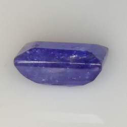 3.64ct Tanzanite coupe rectangulaire 10.0x7.5mm