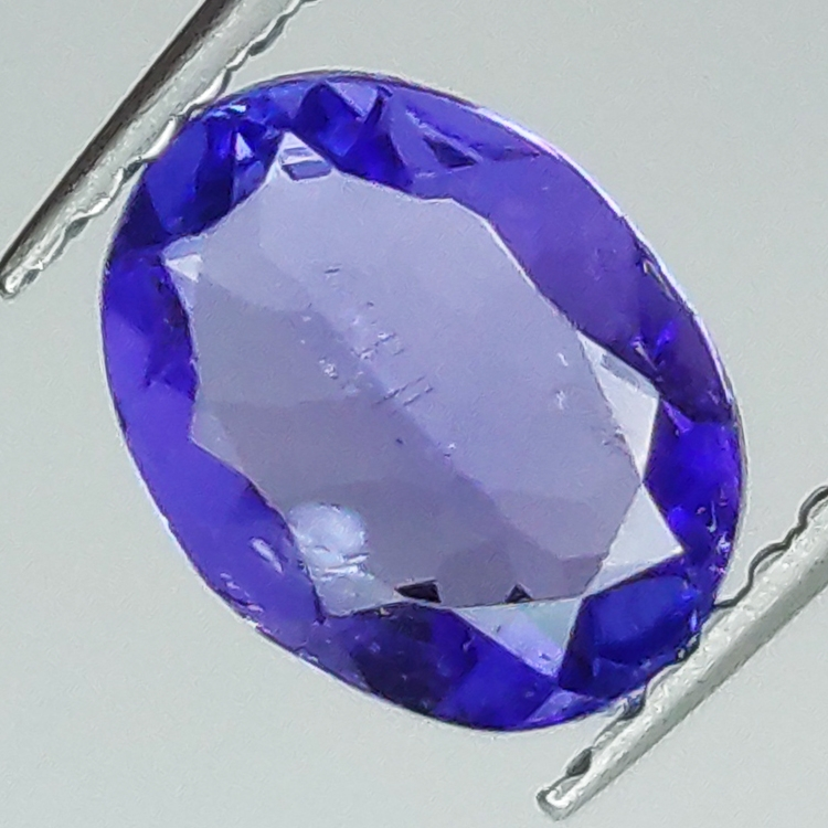 1.12ct Tanzanite taglio ovale 8.0x6.1mm