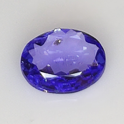 1.12ct Tanzanite taglio ovale 8.0x6.1mm