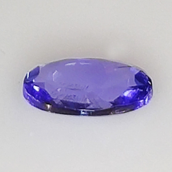 1.12ct Tanzanita talla oval 8.0x6.1mm