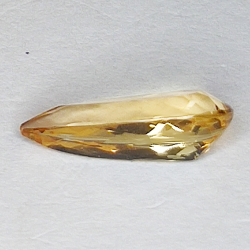 2.27ct Imperial Topaz pear cut 13.5x5.7mm