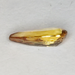 1.12ct Topaze impériale coupe poire 10.1x5.1mm