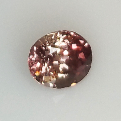 0.94ct Sapphire Padparadscha oval cut 5.9x5.0mm