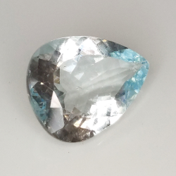 3.60ct Aquamarin Birnenschliff 13.2x10.0mm