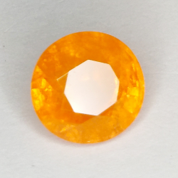 8.82ct Granat Fanta Mandarine Spessartin ovalschliff 11.8x11.0mm