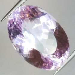 11.98ct Kunzite oval cut 16.4x11.4mm